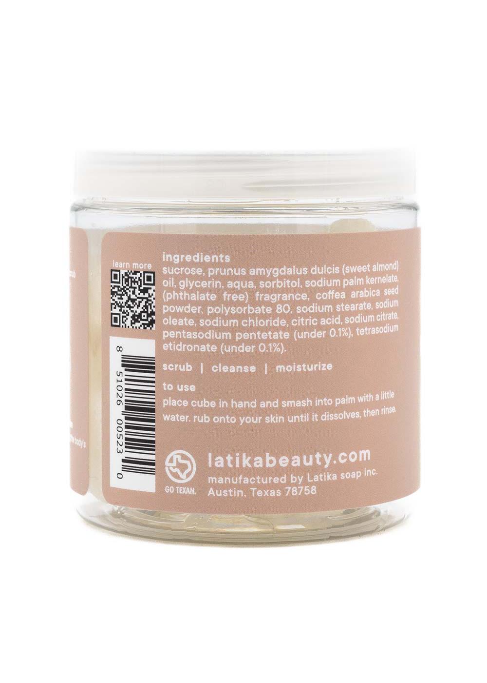 Latika Body Essentials Morning Coffee Exfoliating Sugar Cubes; image 2 of 5