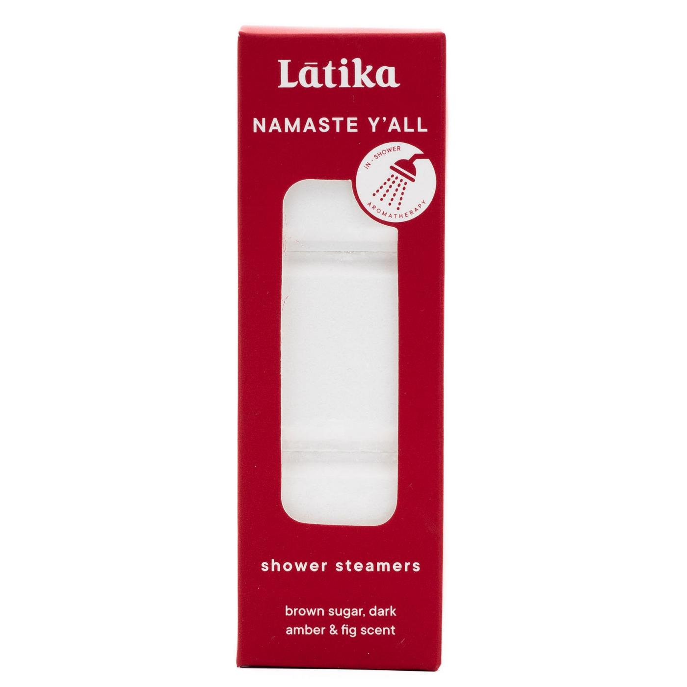 Latika Body Essentials Namaste Y'all Shower Steamers Shop Bubble Bath