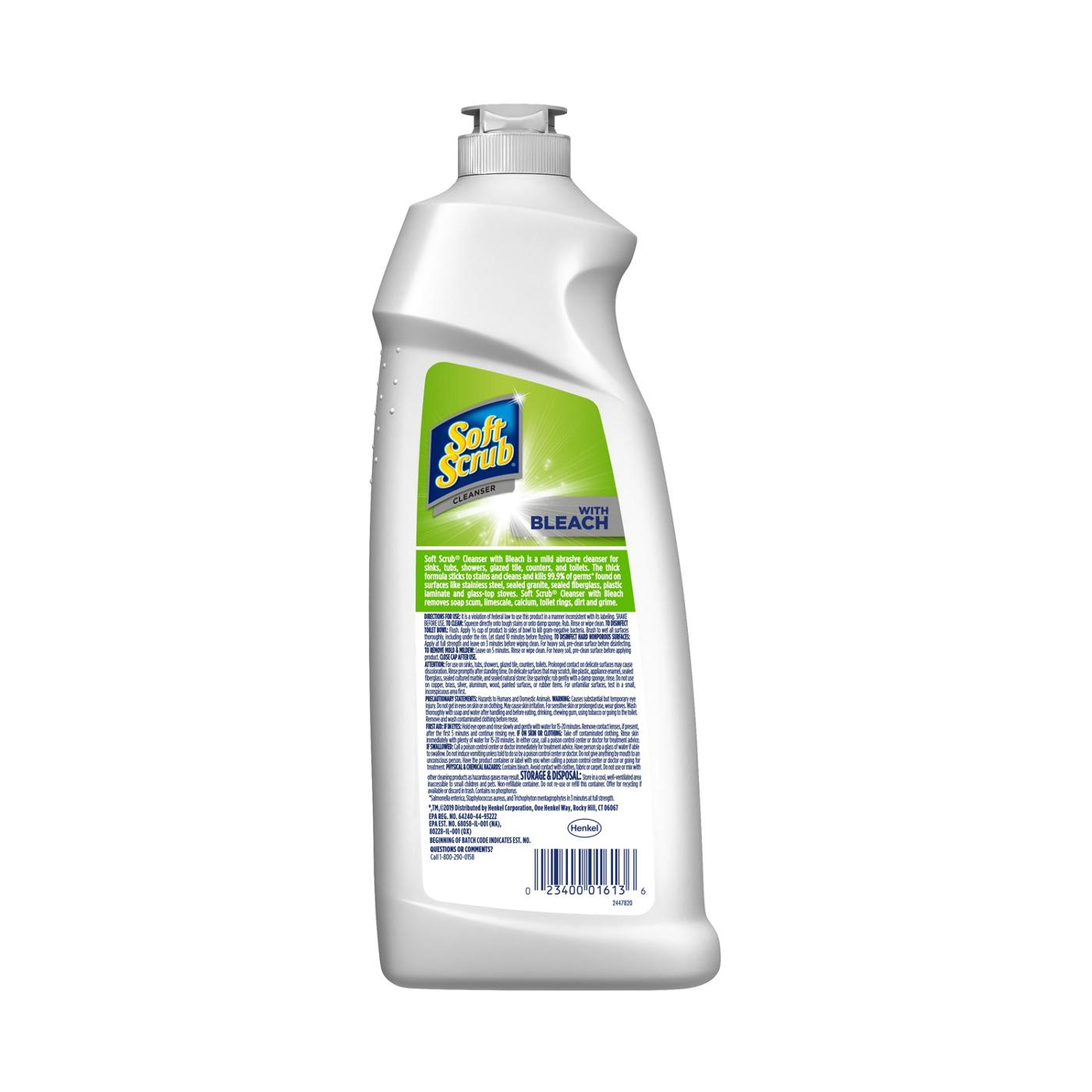 Soft Scrub Cleanser with Bleach; image 2 of 2