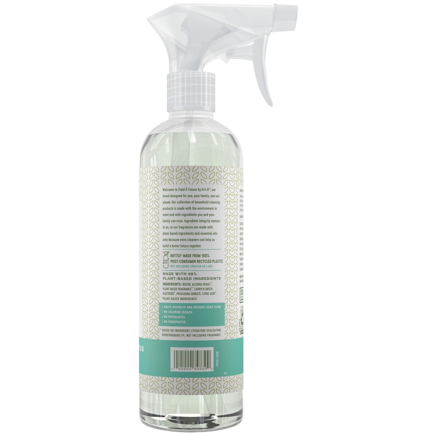 Field & Future by H-E-B Daily Shower Cleaner - Wild Mint & Eucalyptus; image 2 of 2