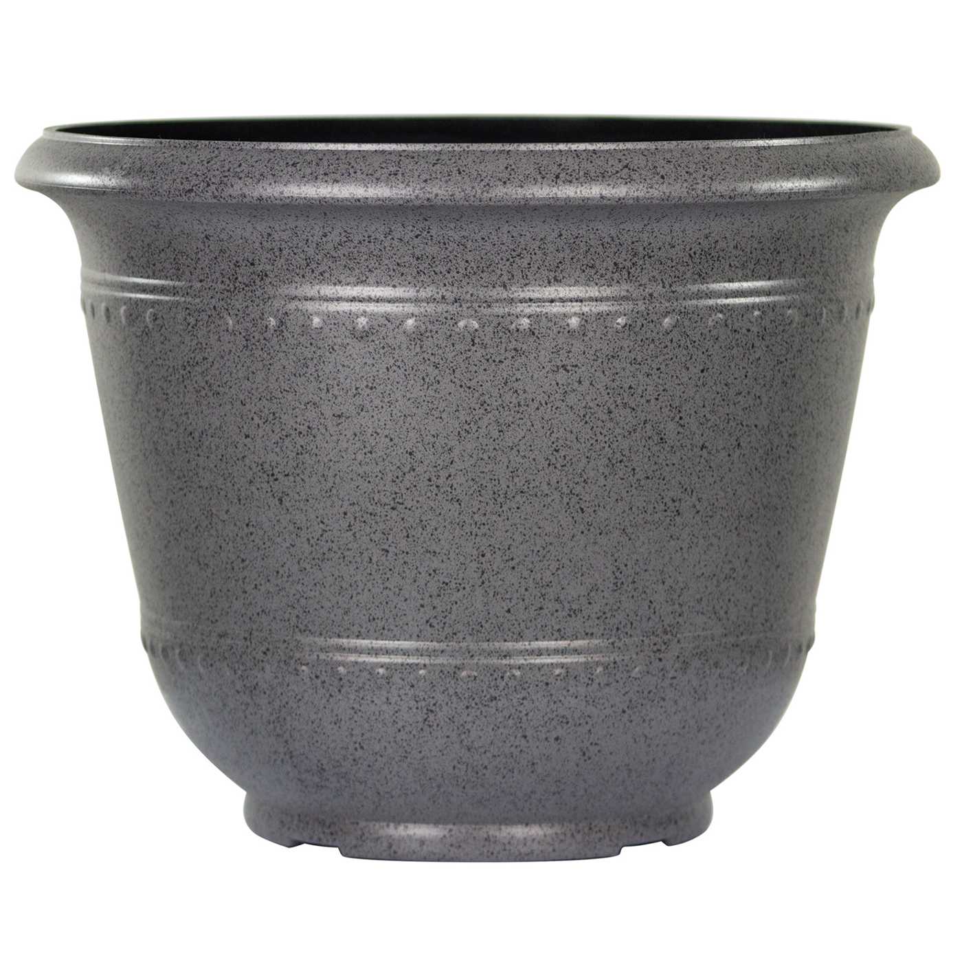 Trendspot Ursula Resin Planter - Granite; image 1 of 5