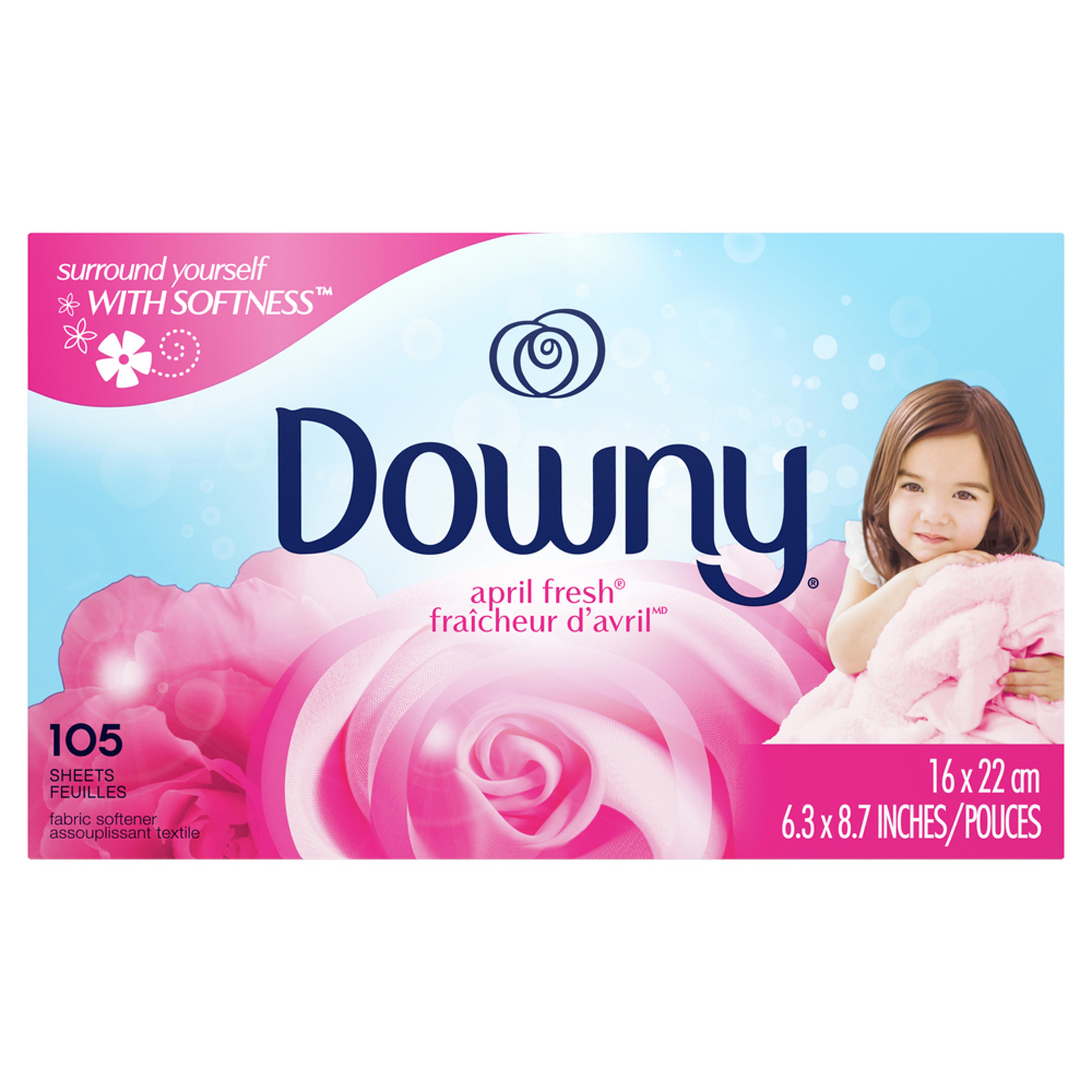Downy April Fresh Fabric Softener Dryer Sheets Shop Laundry at HEB