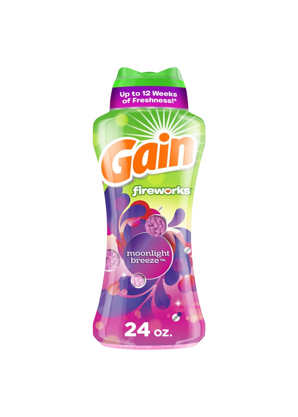 Gain Fireworks In-Wash Scent Booster - Moonlight Breeze; image 1 of 8