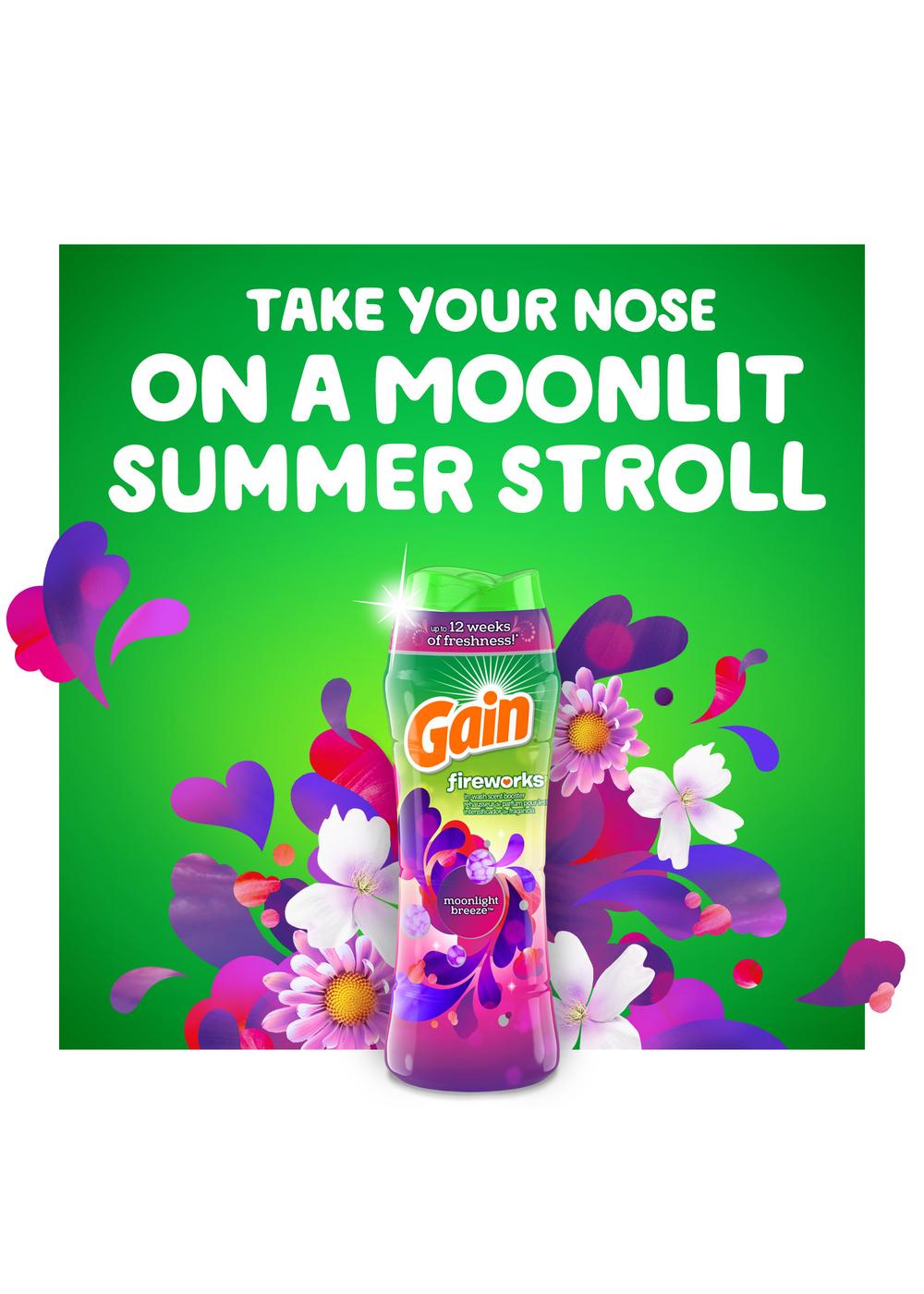 Gain Fireworks In-Wash Scent Booster - Moonlight Breeze; image 6 of 8