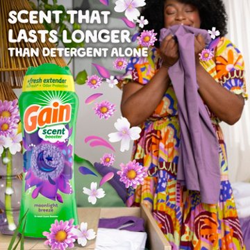 Gain In-Wash Laundry Scent Booster - Moonlight Breeze Scent, 24 oz