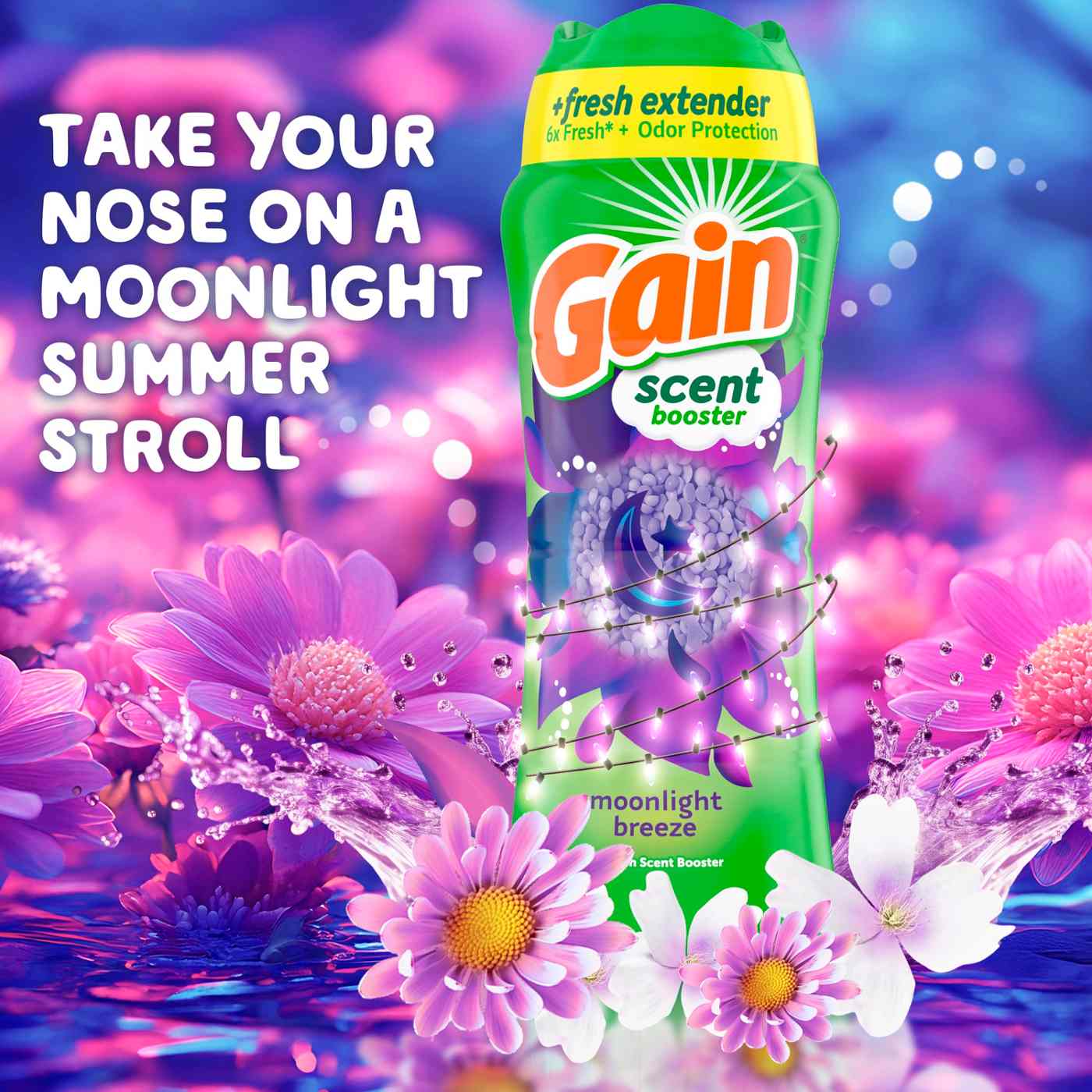 Gain In-Wash Laundry Scent Booster - Moonlight Breeze Scent; image 9 of 10