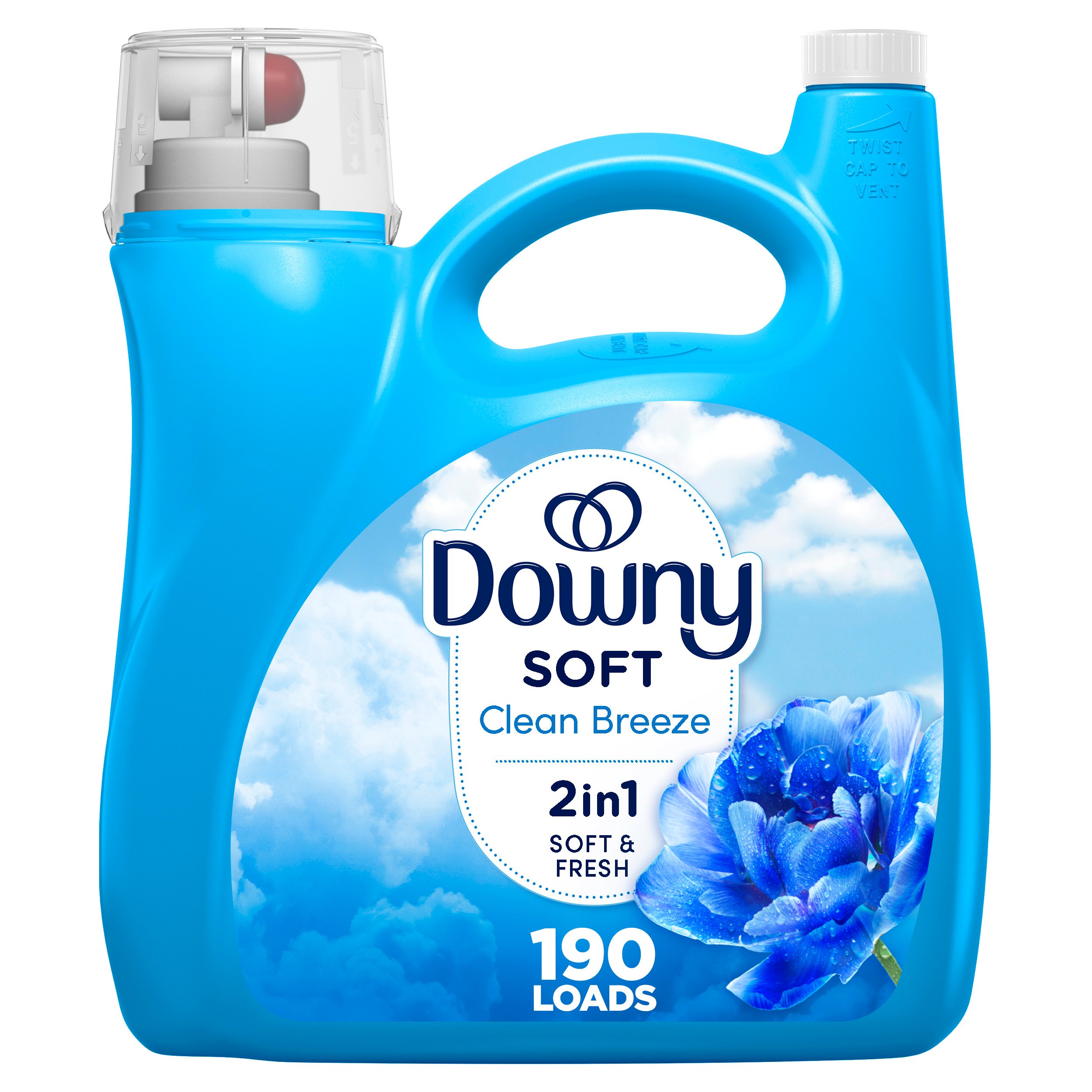 Downy Clean Breeze Ultra Liquid Fabric Softener 190 Loads Shop