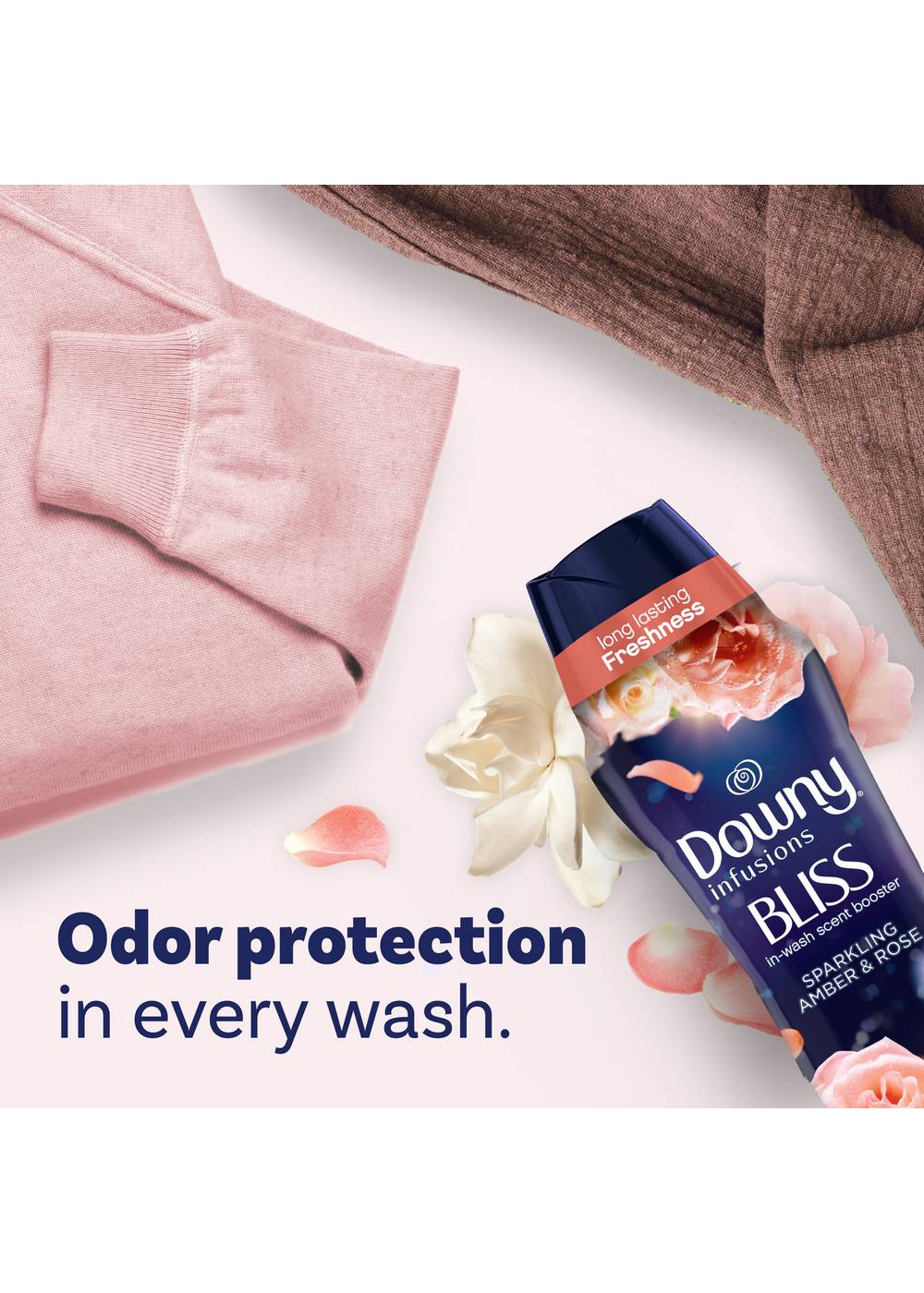 Downy Infusions Bliss In-Wash Scent Booster Beads - Amber & Rose; image 8 of 11