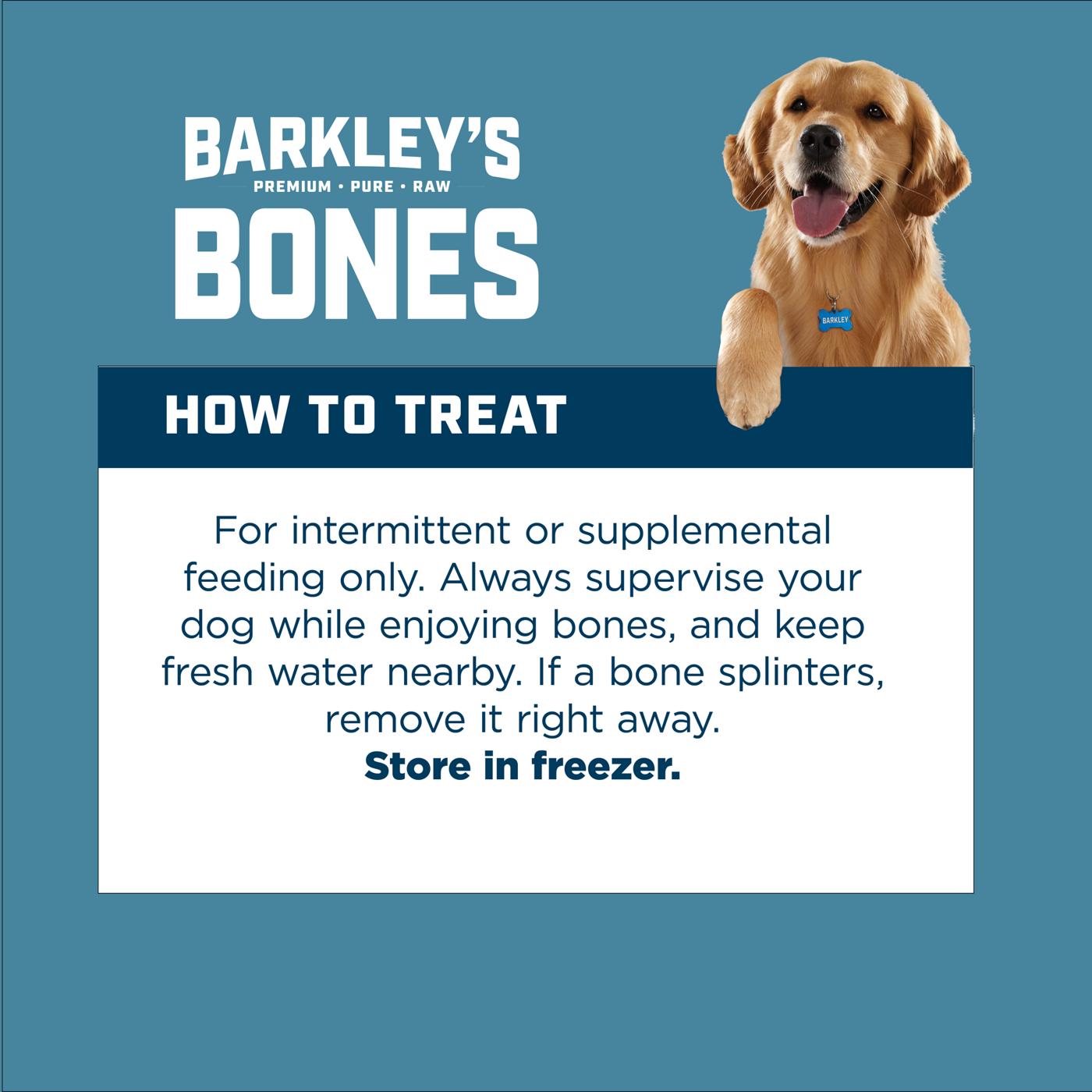 Barkley's Bag Raw Marrow Bones- Natural Dog Treats; image 3 of 5
