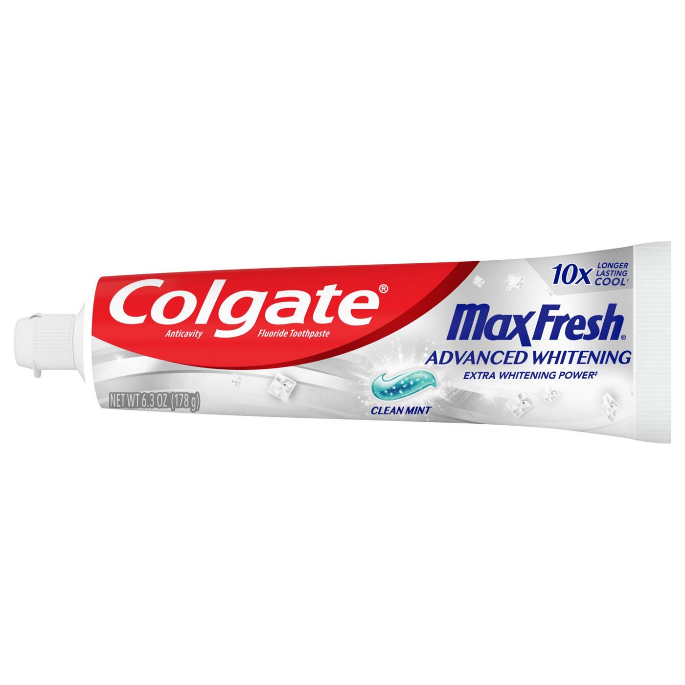 Colgate Max Fresh Anticavity Toothpaste - Clean Mint; image 4 of 10