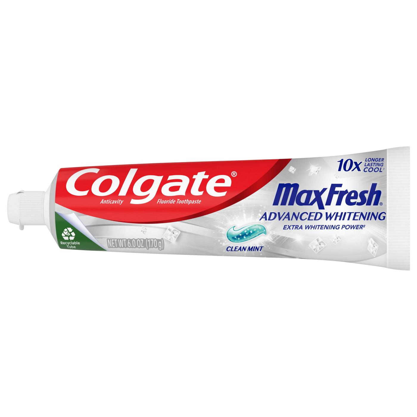 Colgate Max Fresh Anticavity Toothpaste - Clean Mint; image 10 of 10