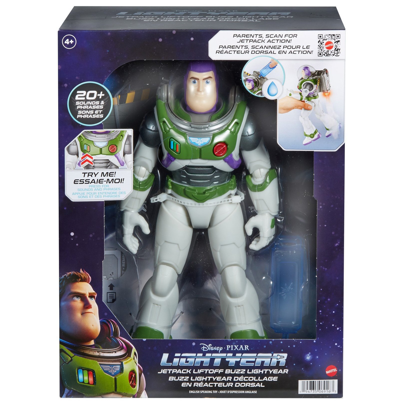 Figura Articulada Interativa - Disney Pixar - Toy Story - Buzz Lightyear -  Etitoys - Ri Happy