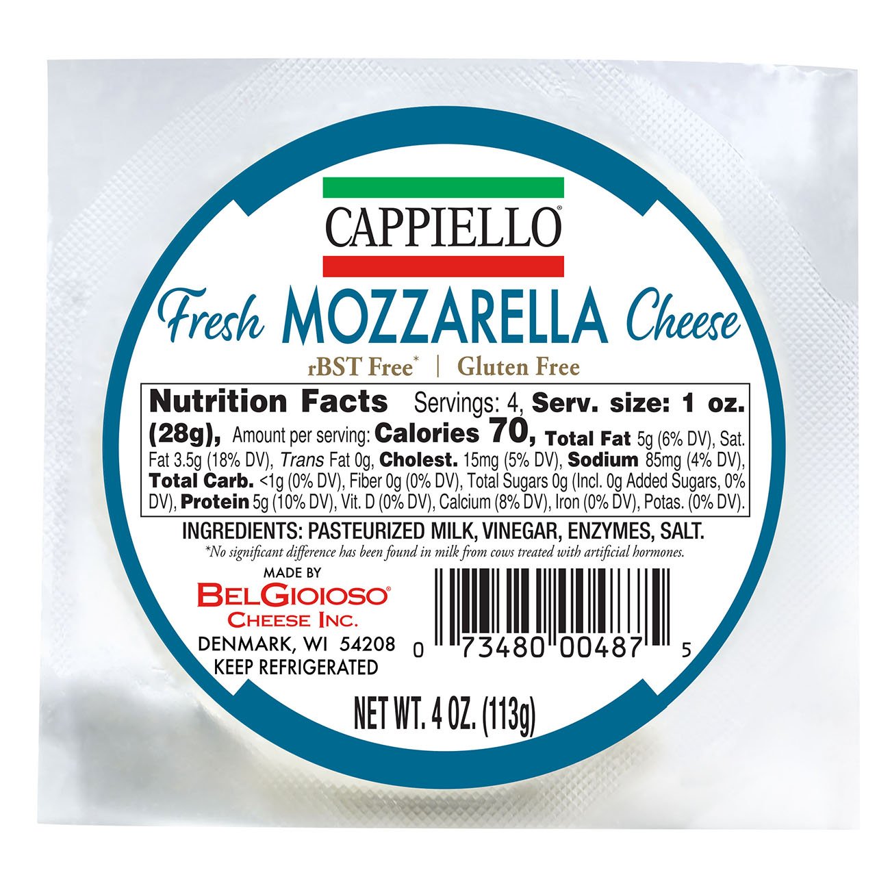 Cappiello Mozzarella Cheese Ball Shop Cheese at HEB