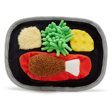 Bark Tubular TV Dinner Dog Toy