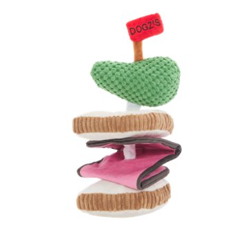 Bark Rudy's Reuben Sandwich Dog Toy