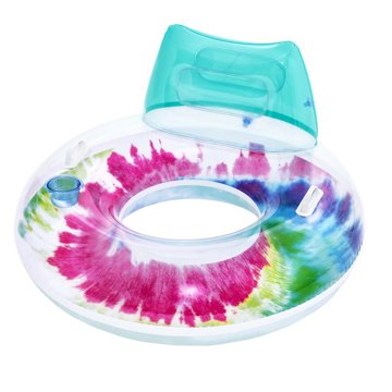 H2OGO! Inflatable Tie Dye Swim Tube, 46"