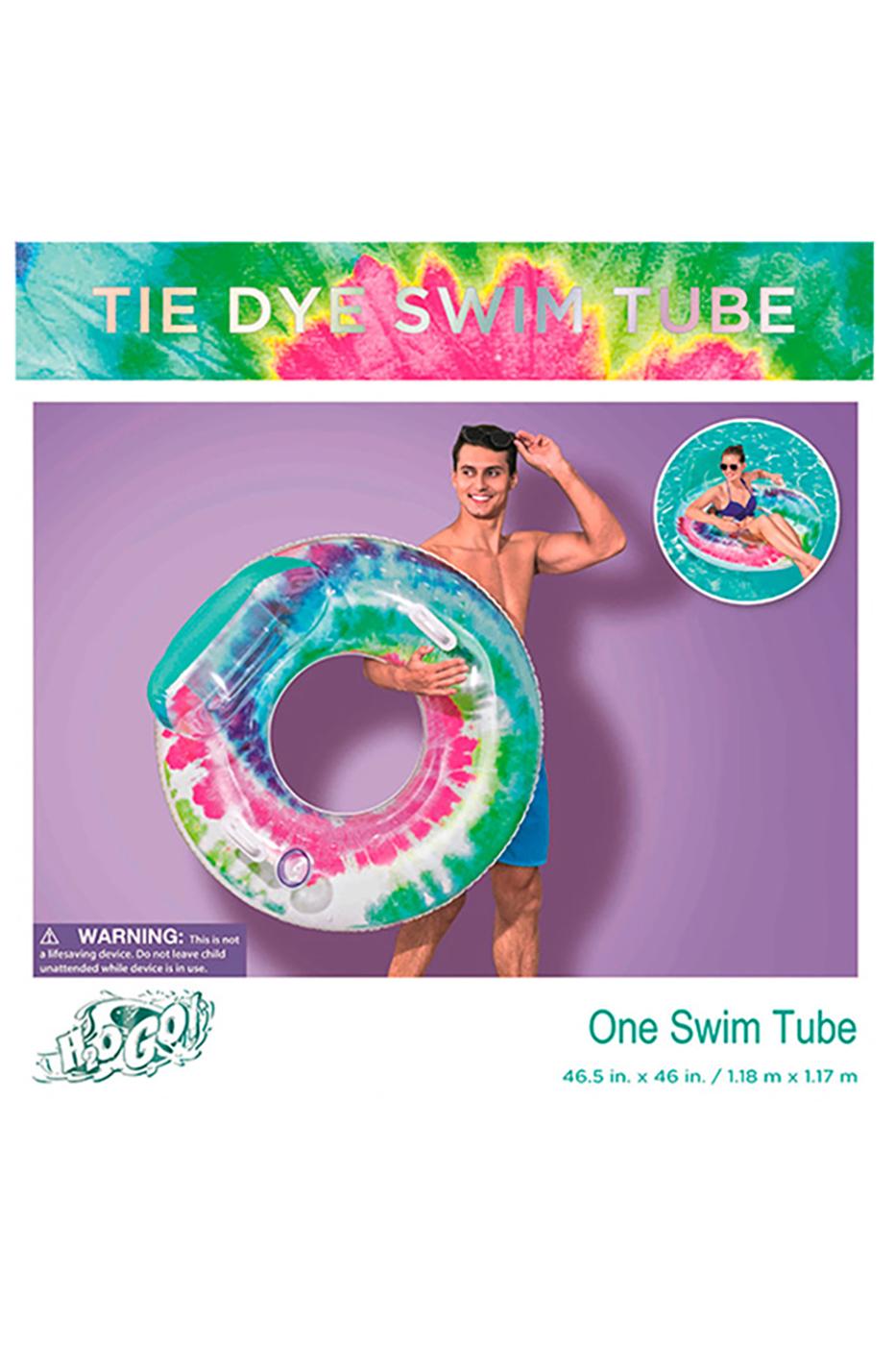 H2O Go! Tie Dye Inflatable Swim Tube; image 3 of 3