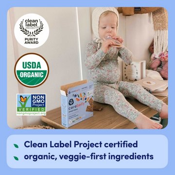 Cerebelly Organic Smart Bars - Sweet Potato Blueberry & Banana
