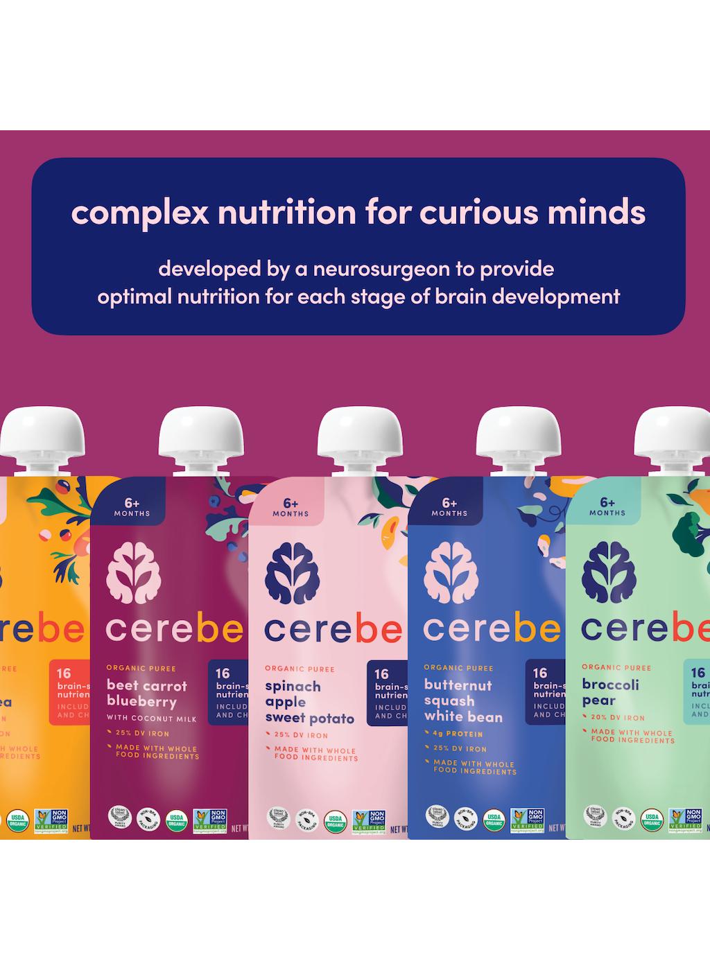 Cerebelly Organic Baby Puree Pouch - Beet Carrot Blueberry with Coconut Milk; image 6 of 7