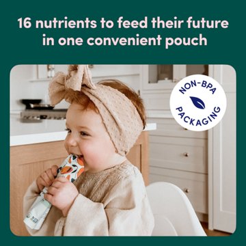 Cerebelly Organic Baby Puree Pouch - Kale Sweet Potato & Apple, 4 oz