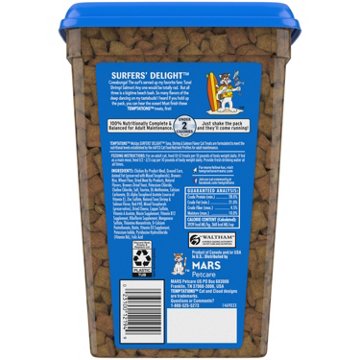 Temptations MixUps Surfer's Delight Flavor Crunchy and Soft Cat Treats, 30 oz