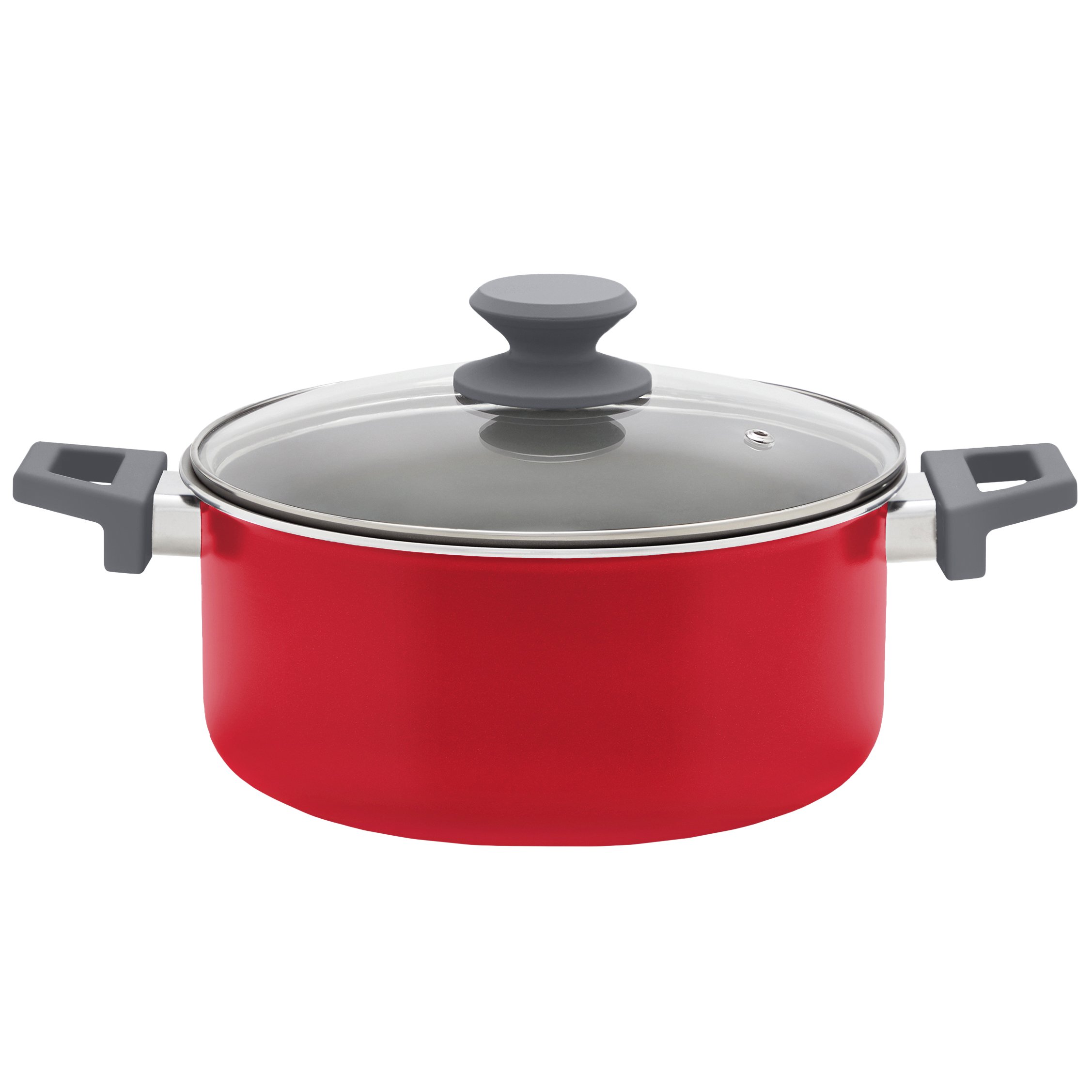 our goods Non-Stick Cookware Set - Scarlet Red - Shop Cookware