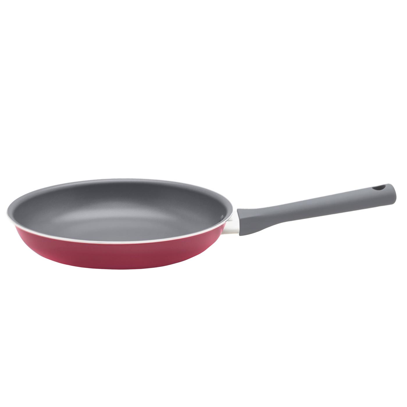 our goods Non-Stick Fry Pan - Scarlet Red - Shop Frying Pans & Griddles at  H-E-B