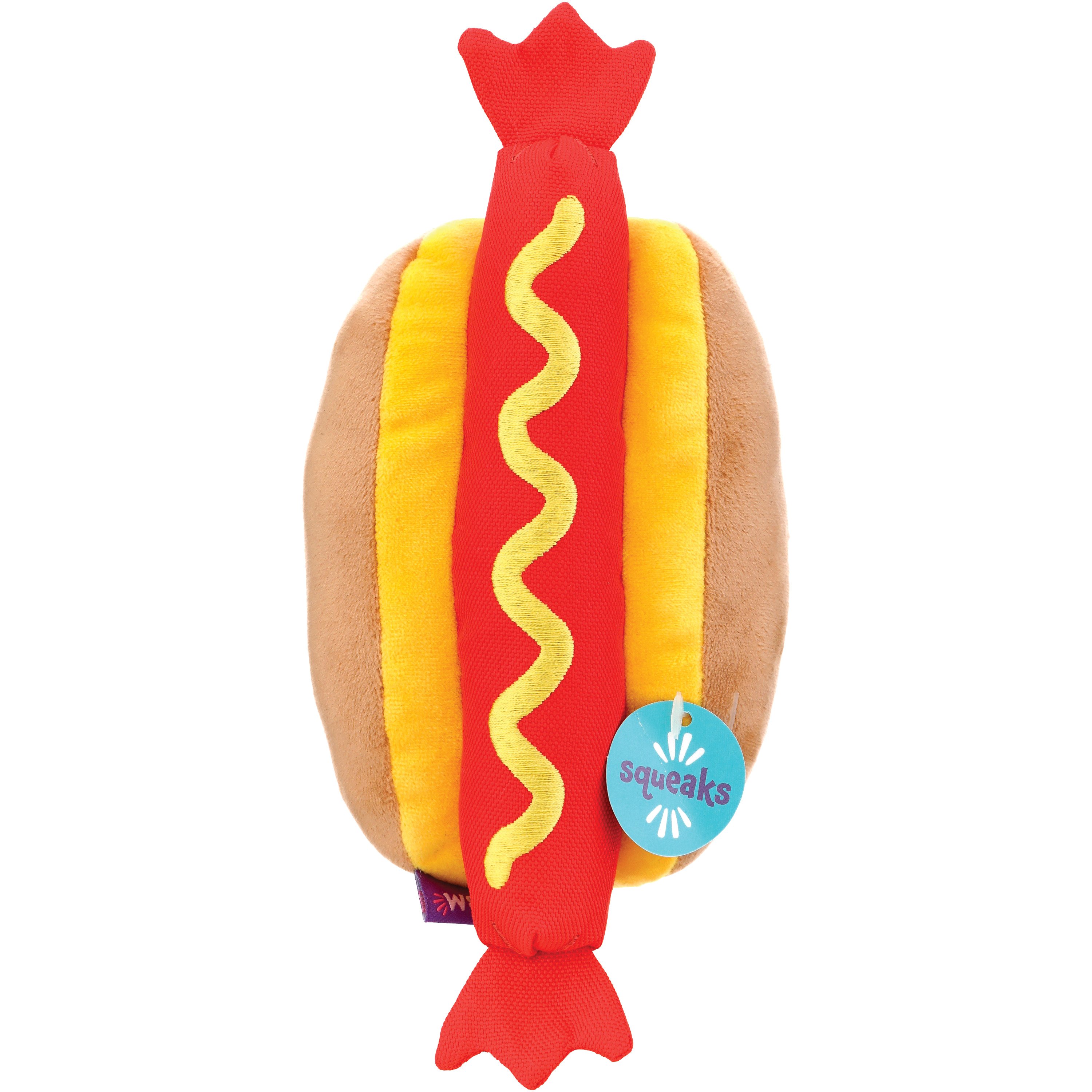 woof-whiskers-plush-dog-toy-hot-dog-shop-plush-toys-at-h-e-b