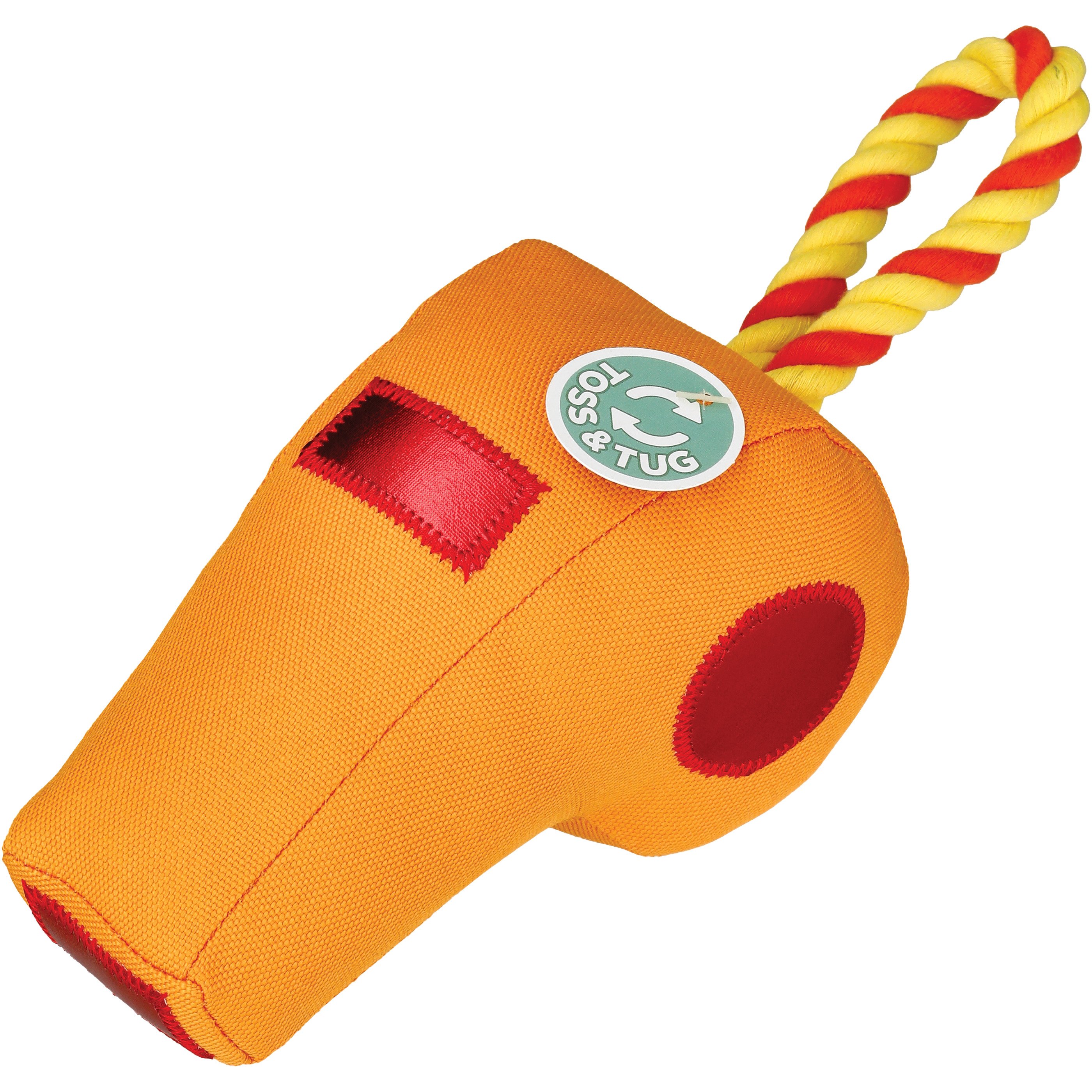 Woof & Whiskers Rope Dog Toy Whistle Shop Plush toys at HEB