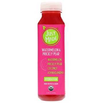 Just Made Watermelon & Prickly Pear Hydration Cold-Pressed Juice