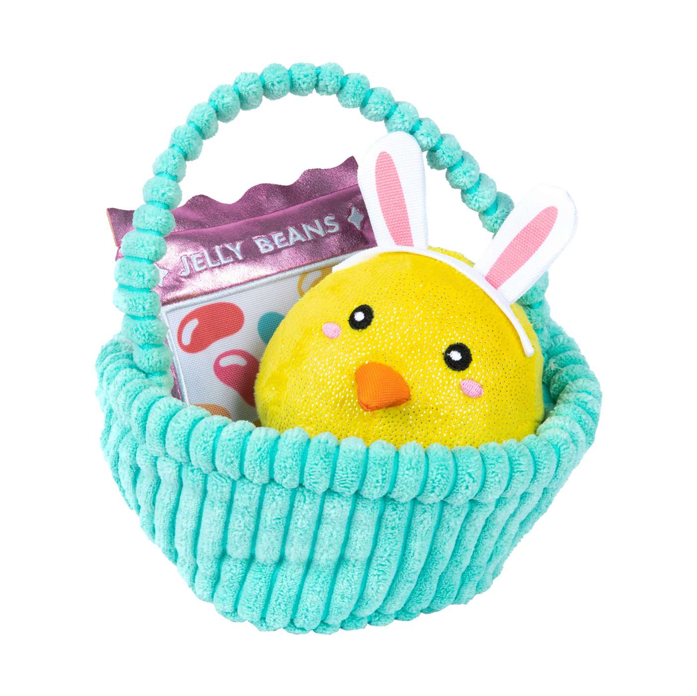 Vibrant Life Dog Toys 4 piece Easter Basket