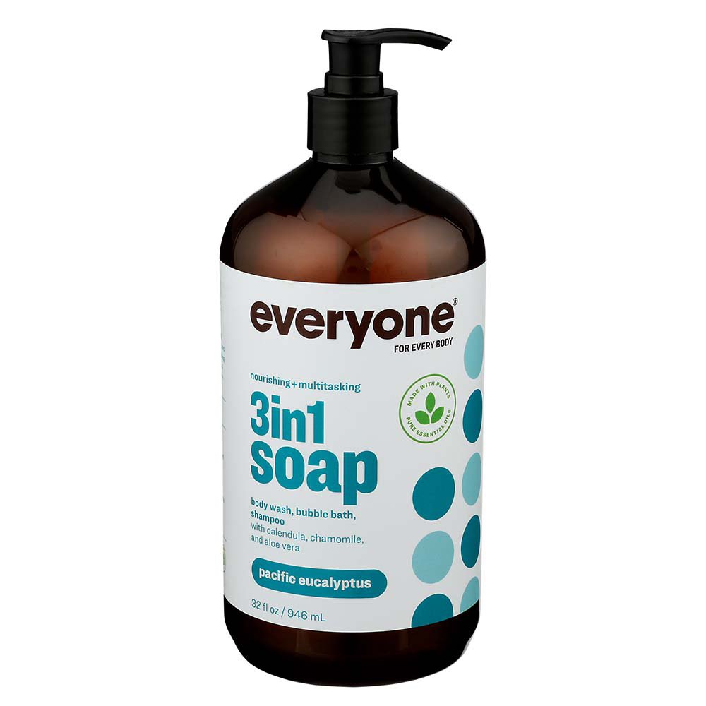 Everyone 3 In 1 Soap Pacific Eucalyptus Shop Hand & bar soap at HEB