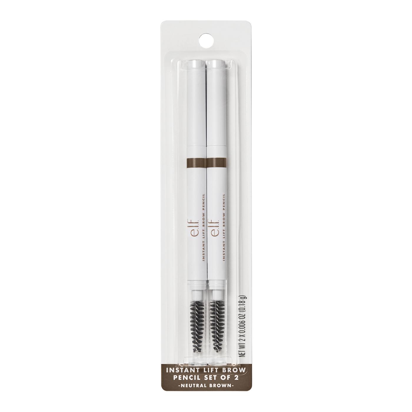 e.l.f. Instant Lift Brow Pencil - Neutral Brown; image 1 of 2