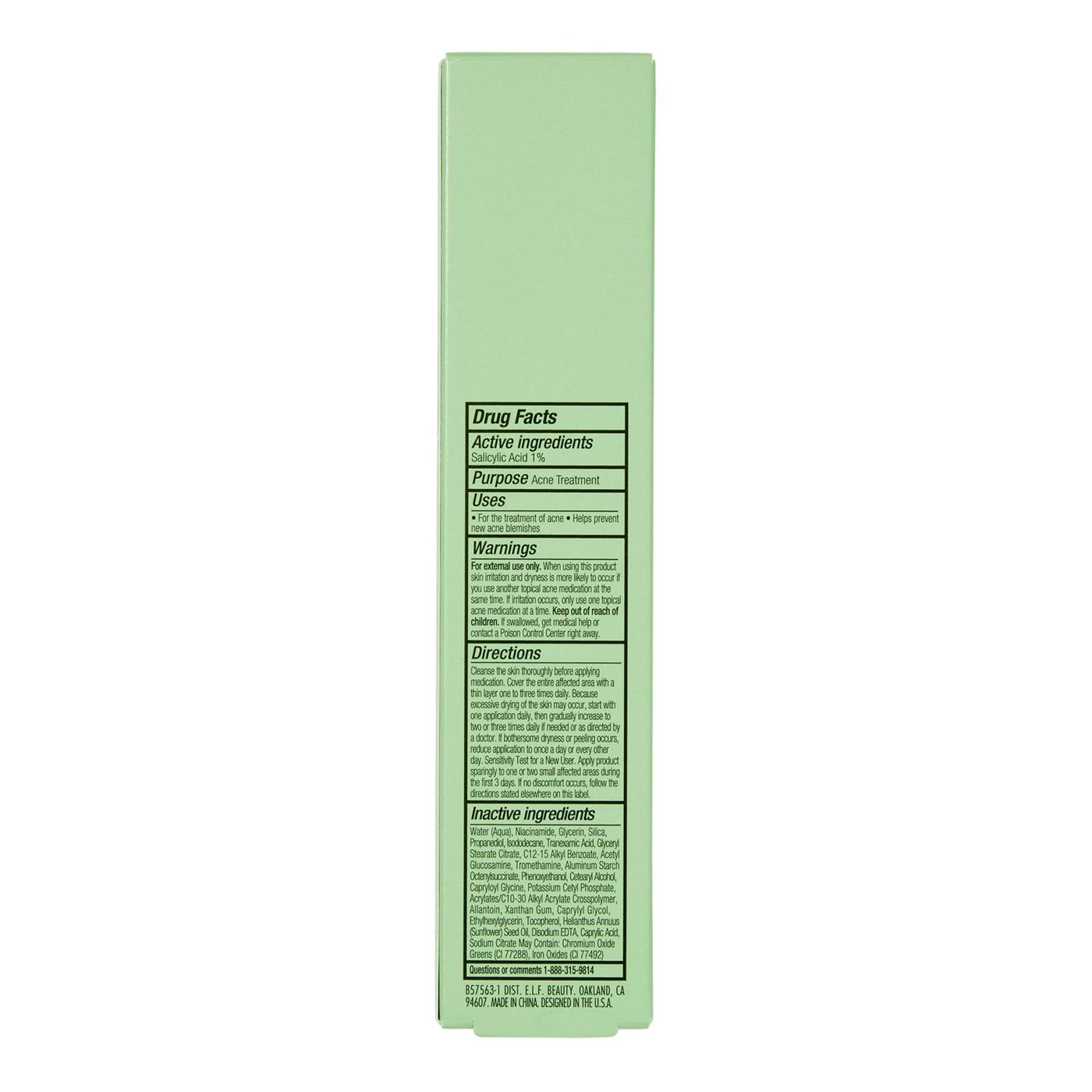 e.l.f. Blemish Breakthrough Acne Calming Water Cream - Shop Primer ...
