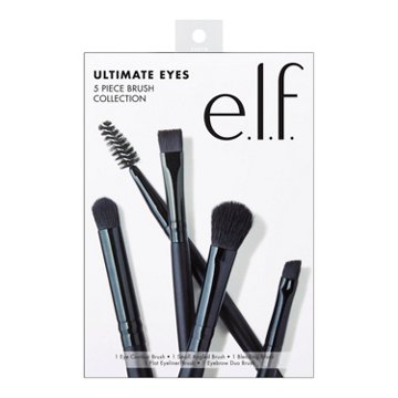 e.l.f. Ultimate Eyes Brush Collection, 5 pc