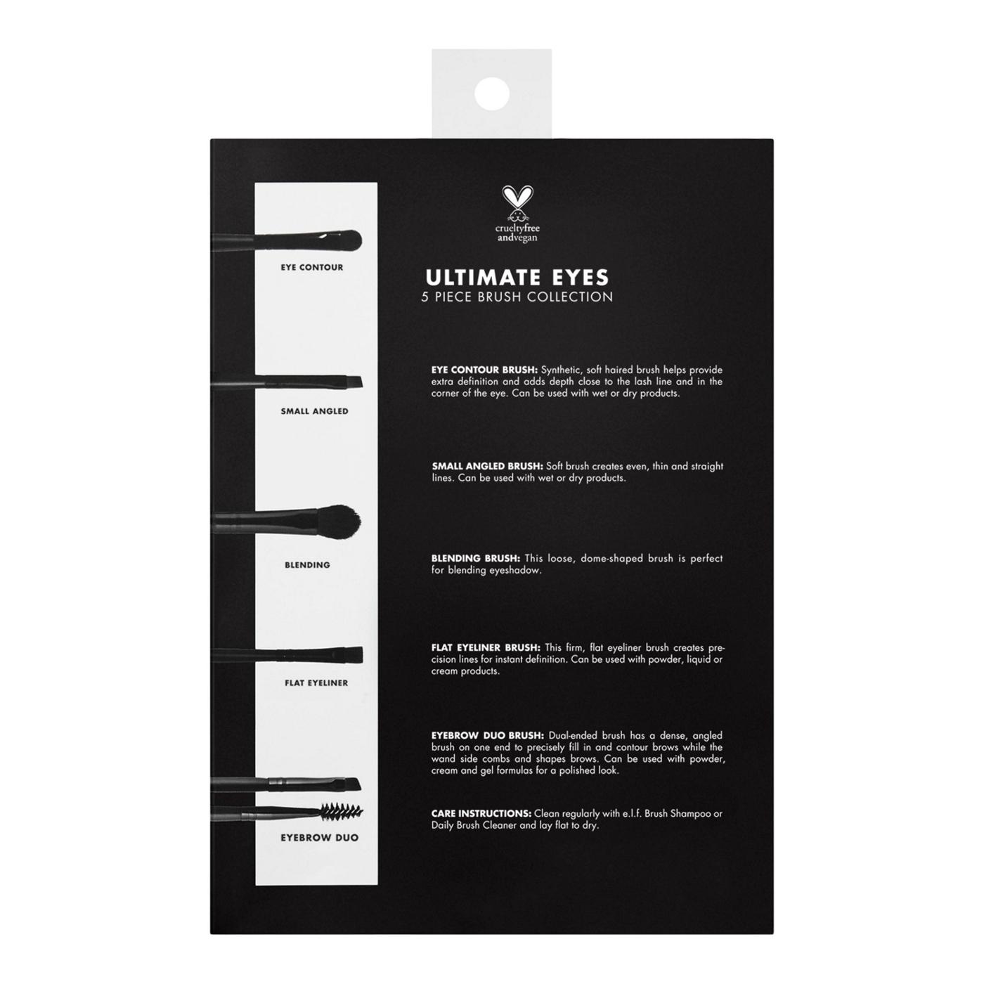 e.l.f. Ultimate Eyes Brush Collection; image 2 of 3