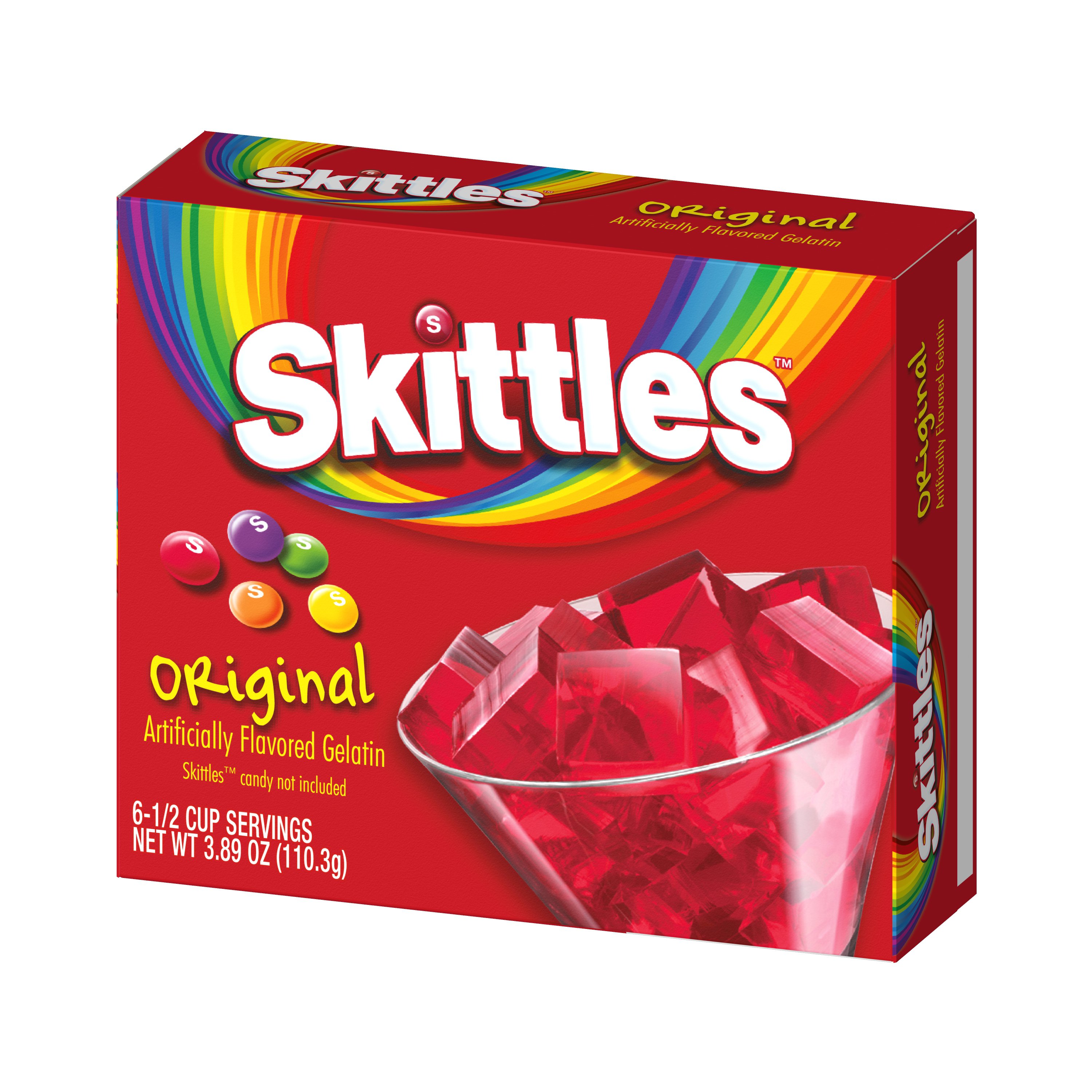 Skittles Original Gelatin Dessert Mix Shop Pudding & gelatin mix at HEB