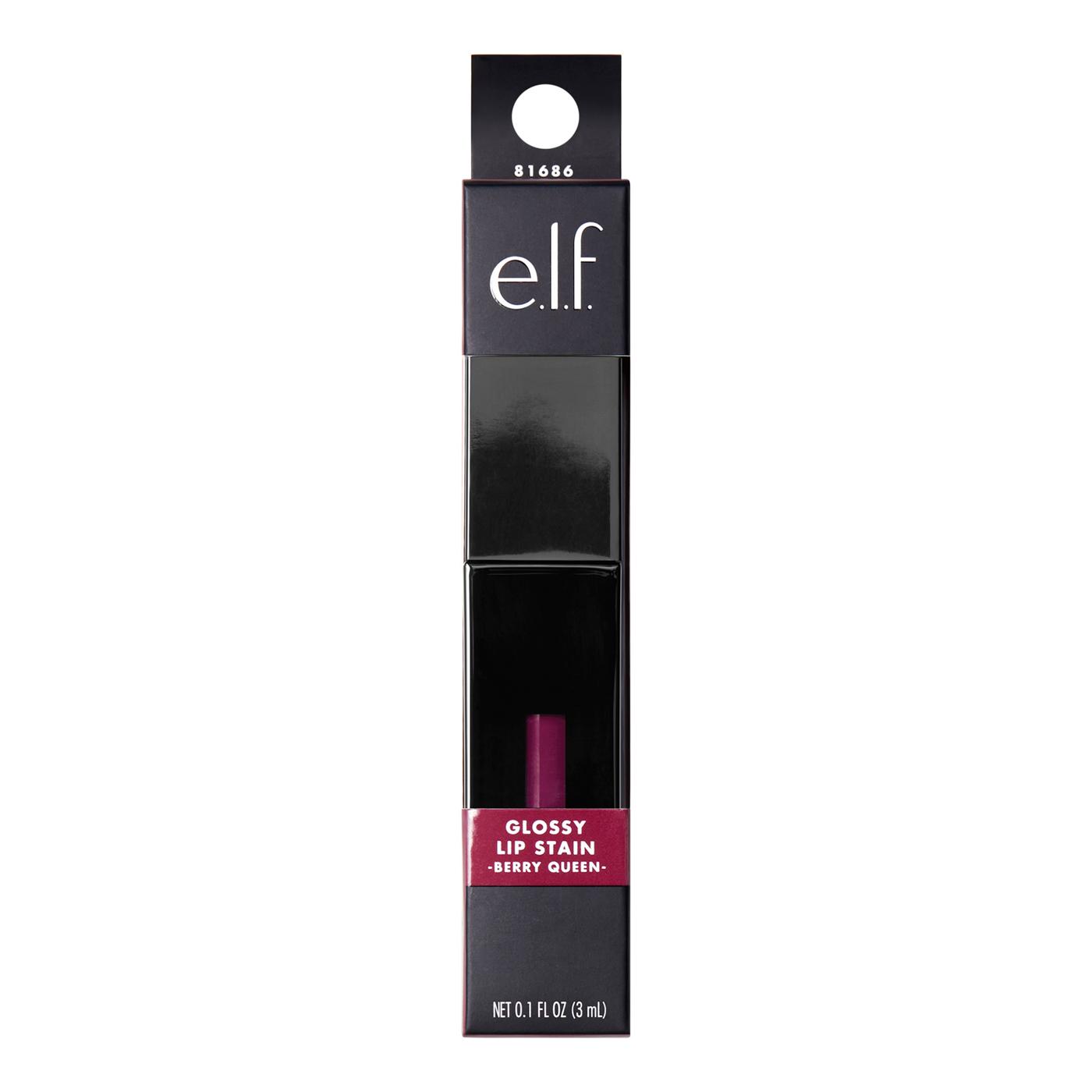 e.l.f. Glossy Lip Stain - Berry Queen; image 1 of 4