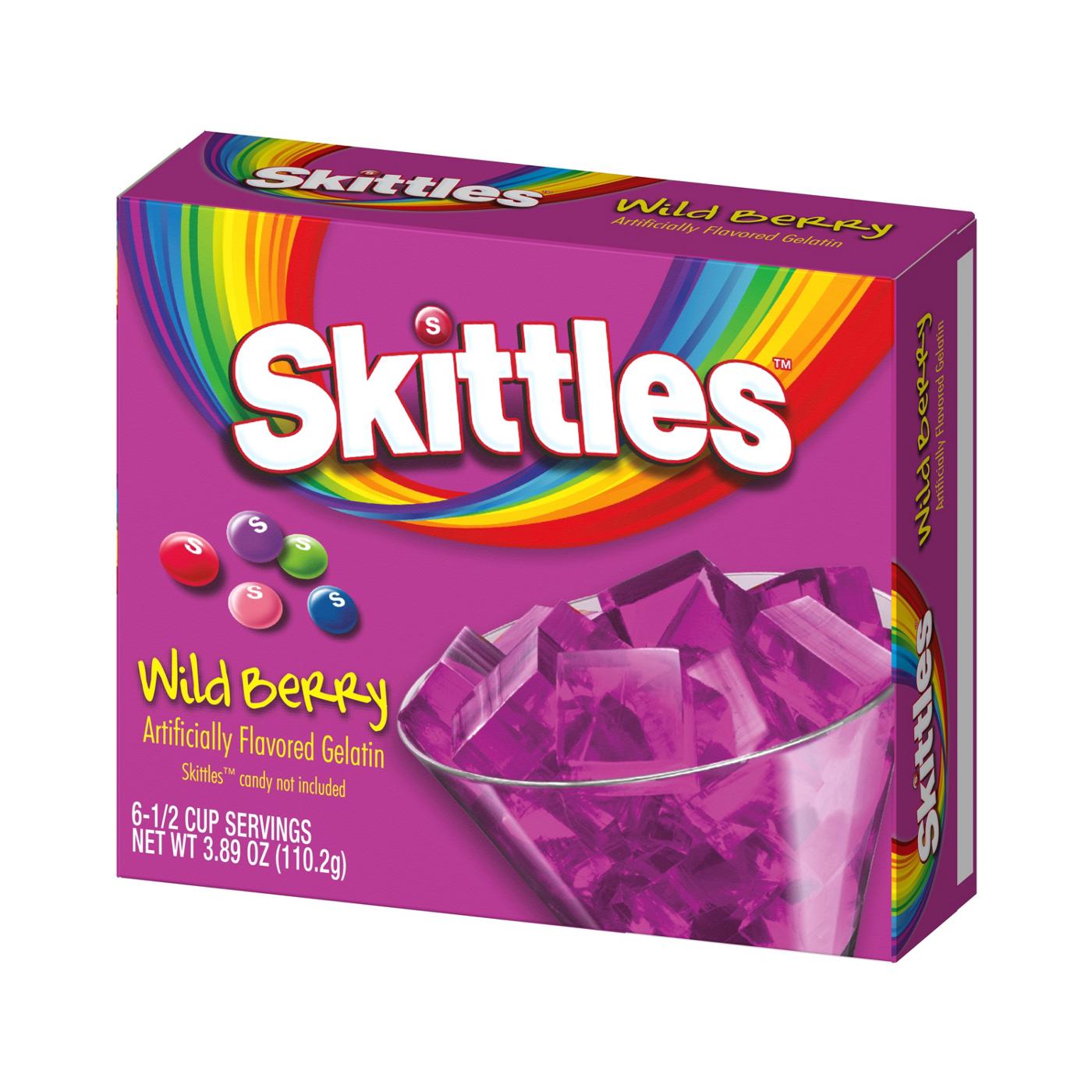 Skittles Wild Berry Gelatin Dessert Mix; image 1 of 3