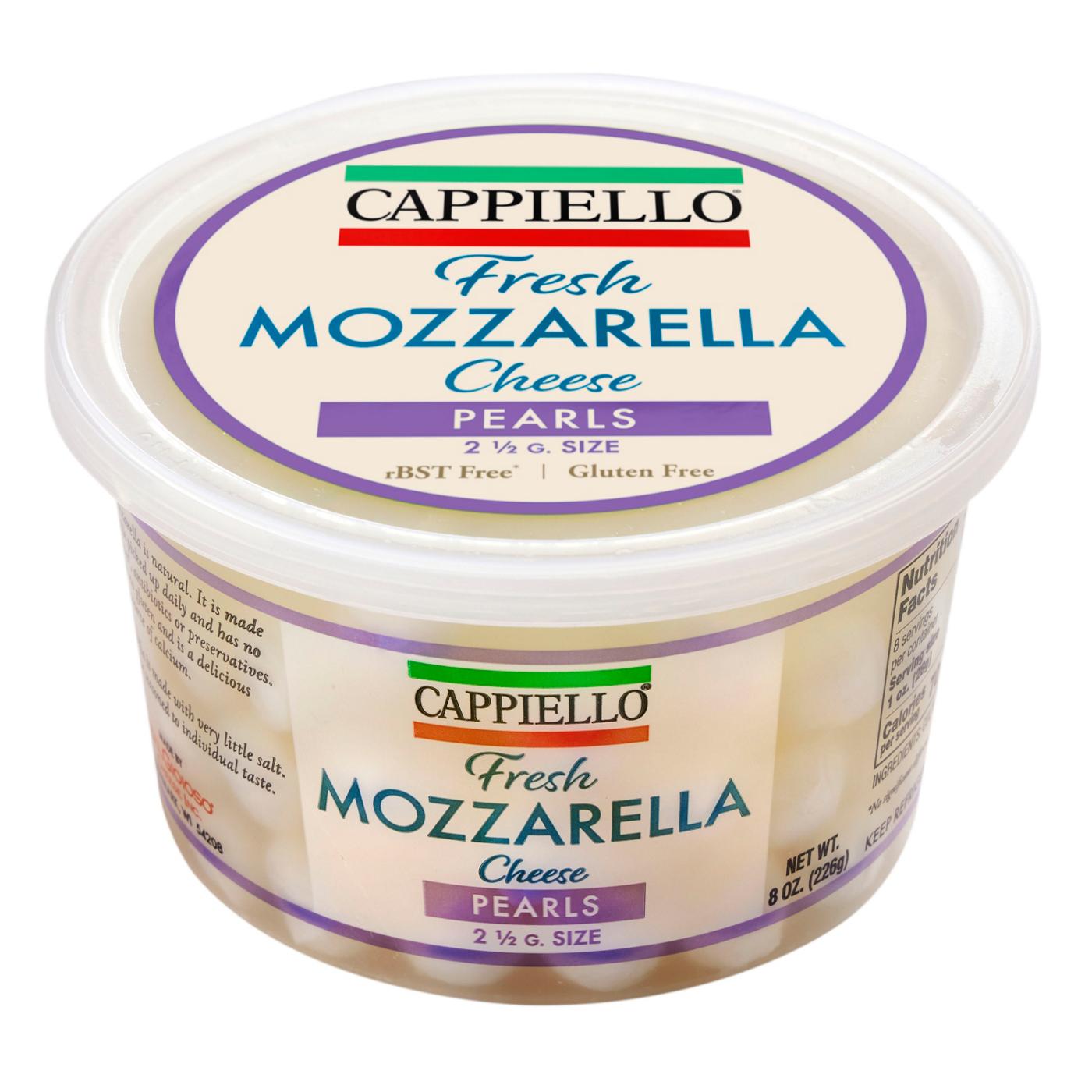 Cappiello Mozzarella Cheese Pearls; image 1 of 3