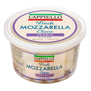 Cappiello Mozzarella Cheese Pearls, 8 oz