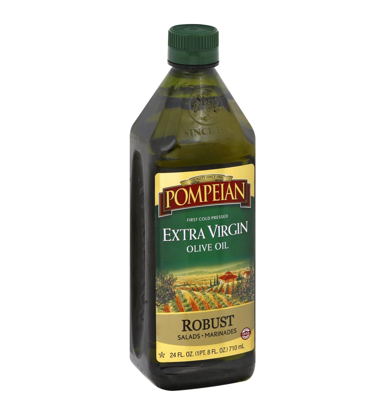 Pompeian Robust Extra Virgin Olive Oil; image 2 of 2