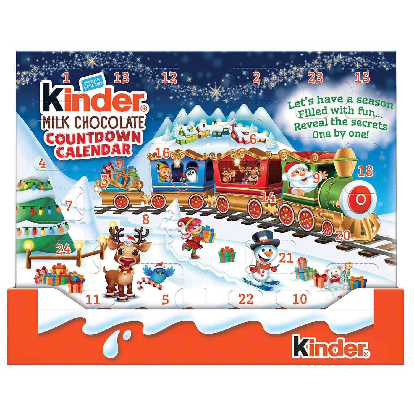 Kinder Chocolate Mix Holiday Advent Calendar; image 1 of 2