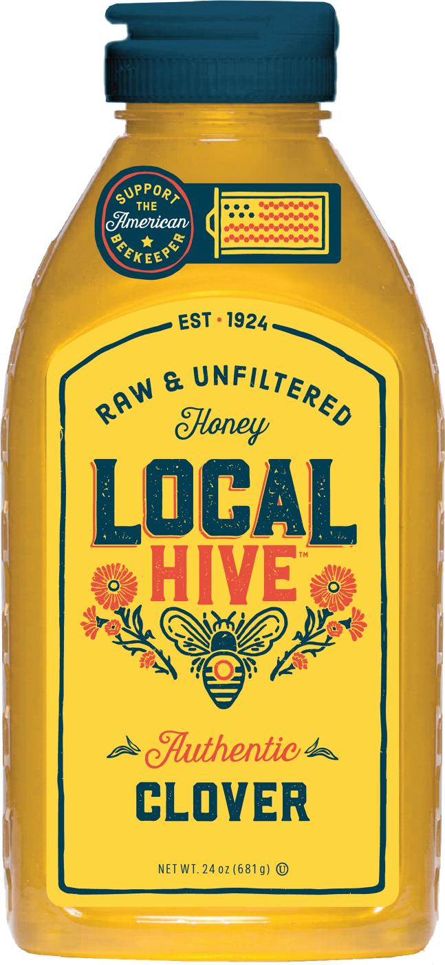Local Hive Raw & Unfiltered Clover Honey; image 1 of 2