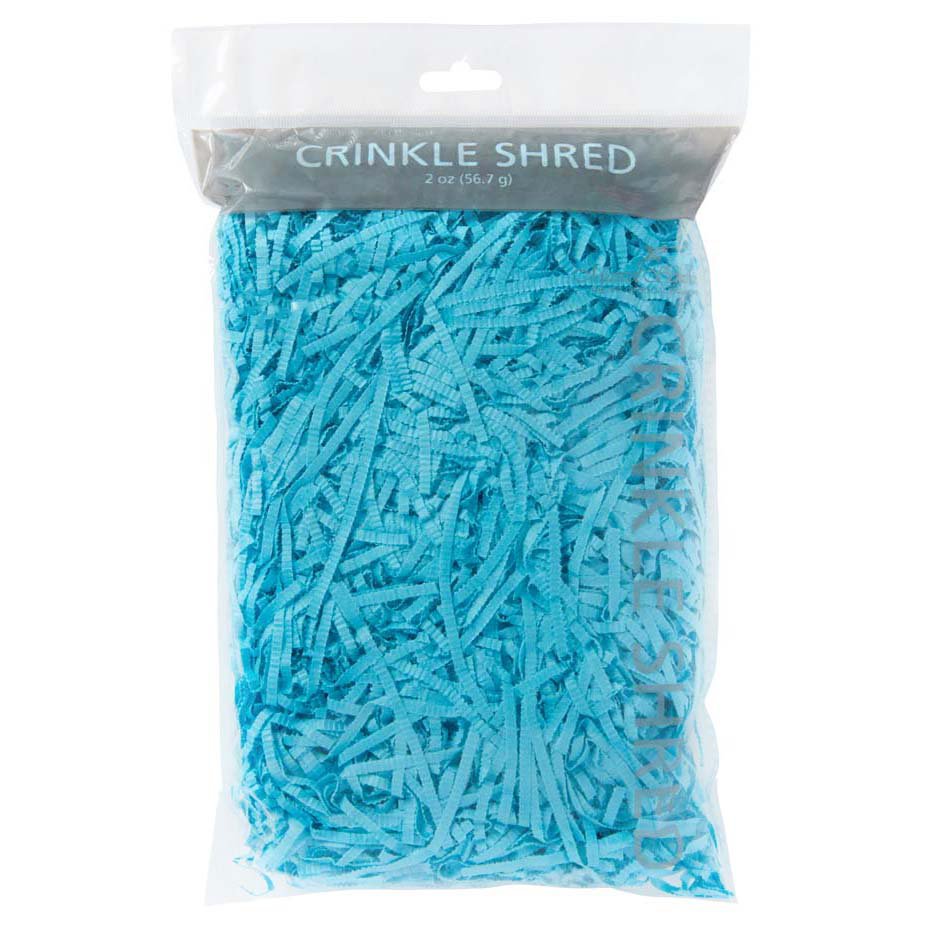 IG Design Kraft Paper Crinkle Shred Teal Shop Gift wrap at HEB