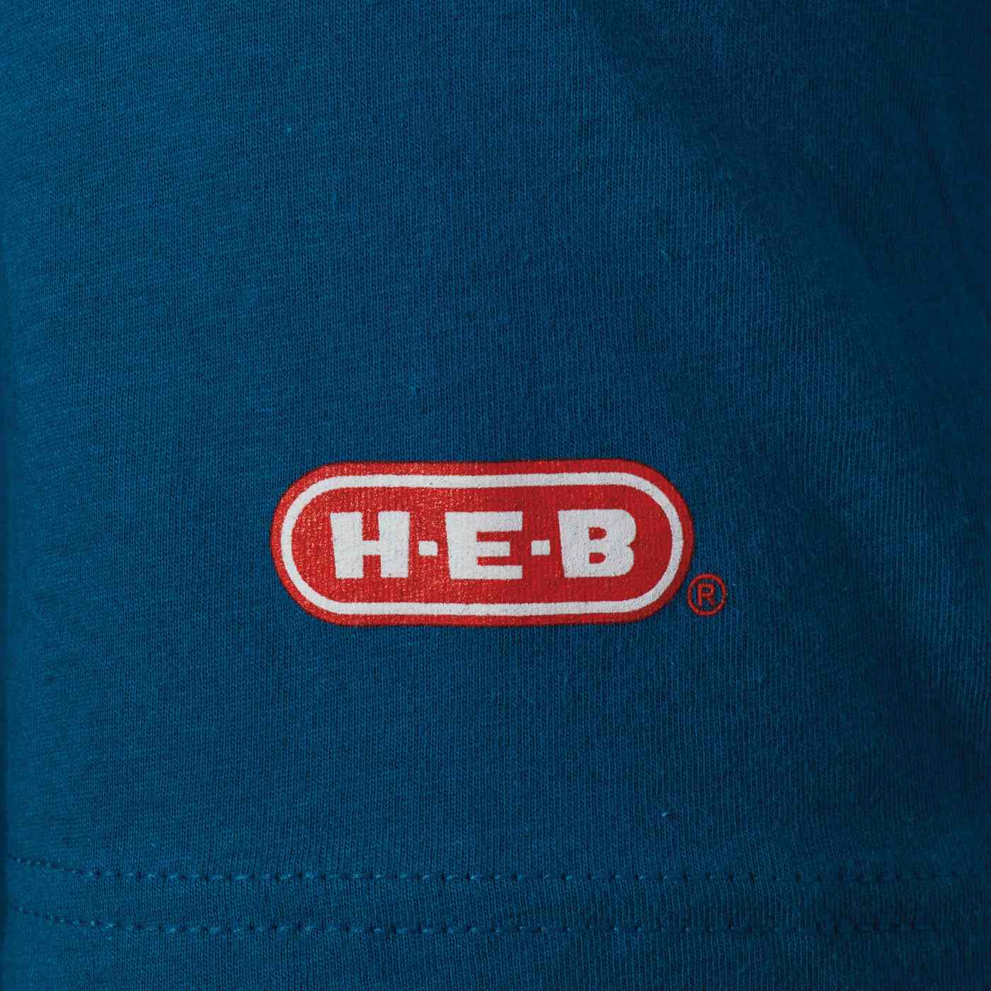 HEB Brand Shop Howdy Partner Adult TShirt Blue Shop Shirts