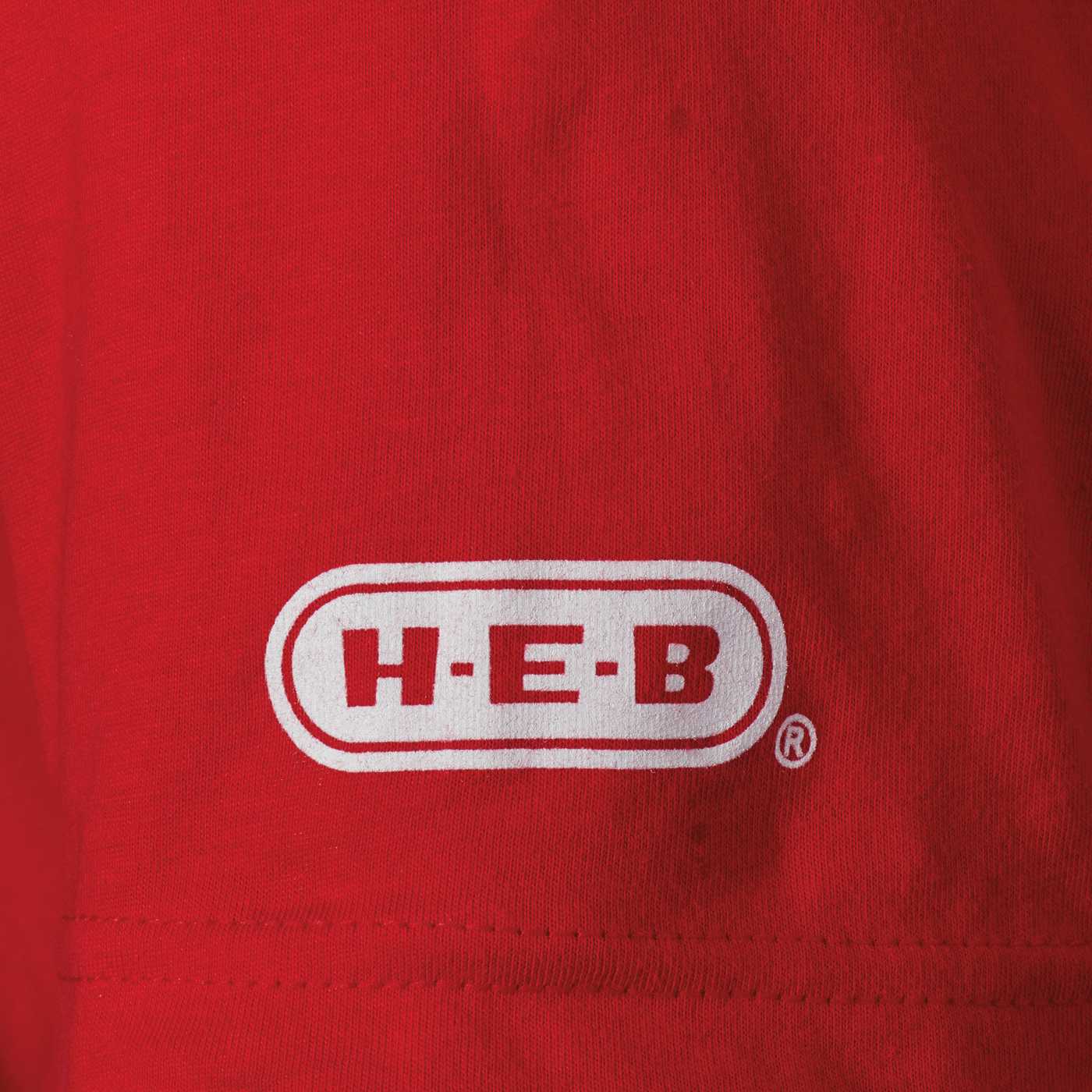 HEB Brand Shop El Estado de Tejas Adult TShirt Red, Shop Shirts