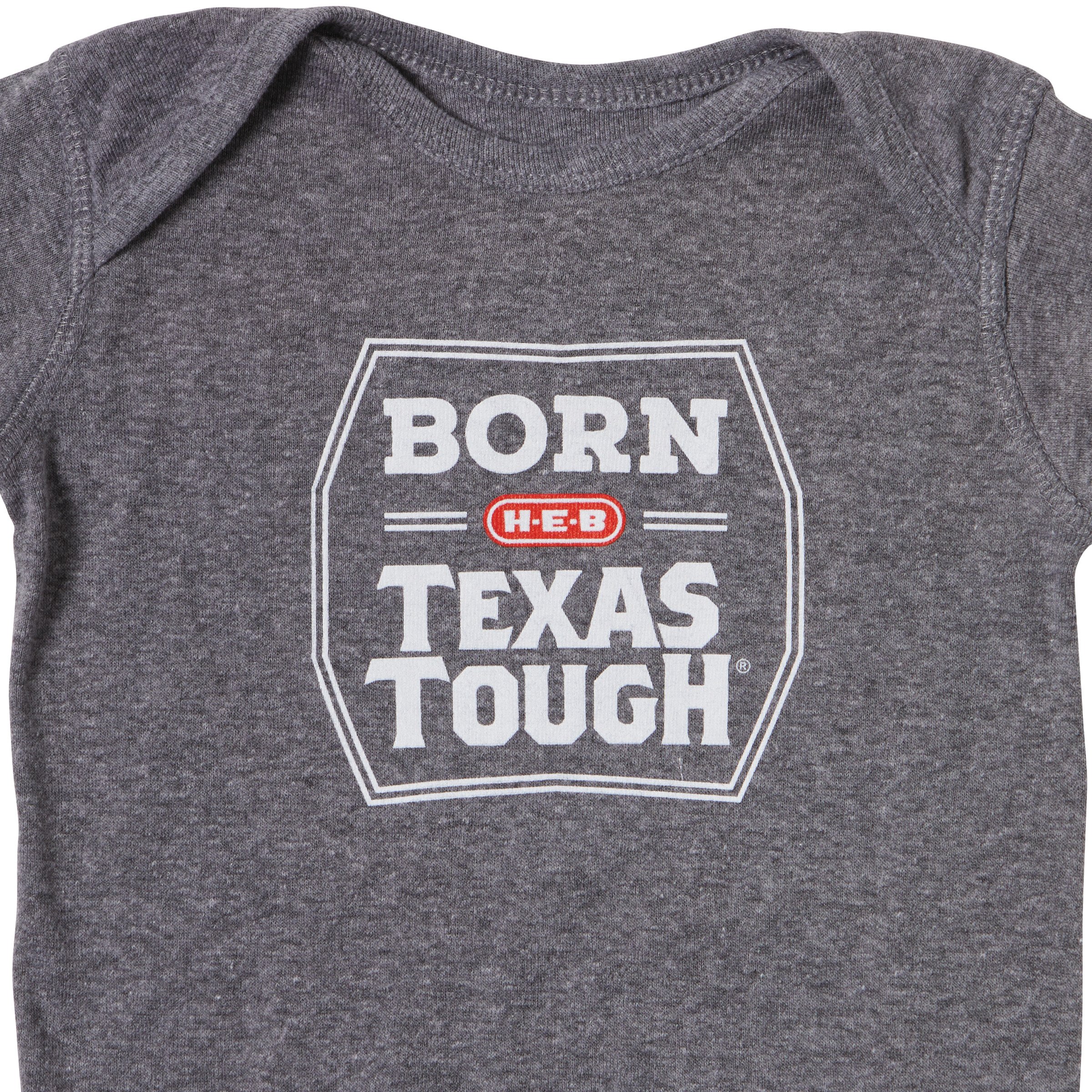 Born in Texas - Gray/White