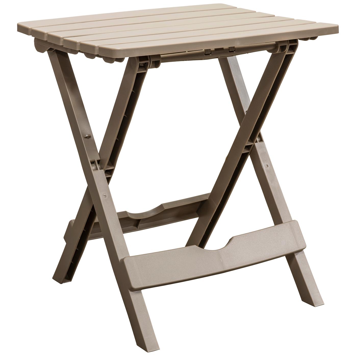 Adams Manufacturing Quick Fold Side Table Portobello Shop Tables at