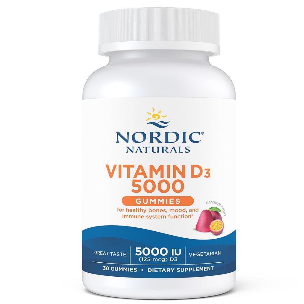 Nordic Naturals Passion Fruit Vitamin D3 Gummies Shop Vitamins AZ at
